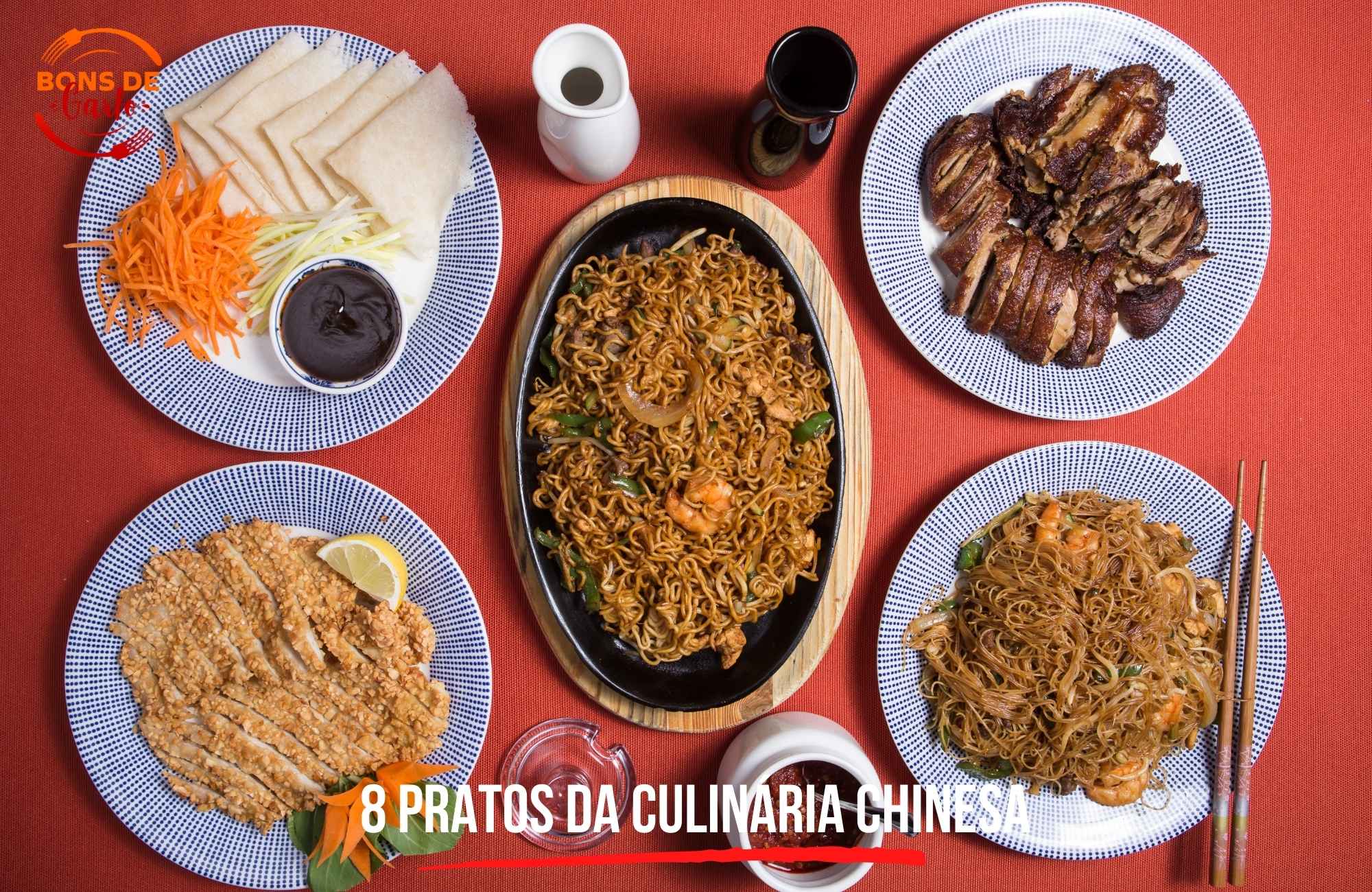 8 pratos da culinária chinesa